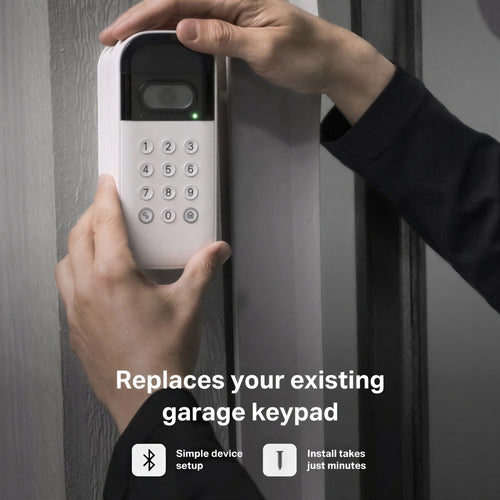 Smart Garage Door Video Keypad