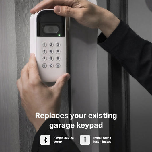 Smart Garage Door Video Keypad